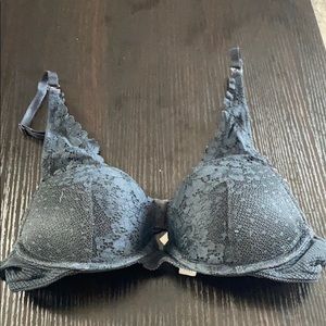 Cute black lace bra